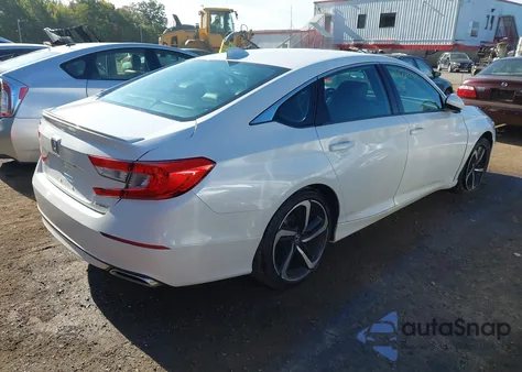 2018 Honda Accord Sport z USA, uszkodzony, nr VIN 1HGCV1F36JA092573